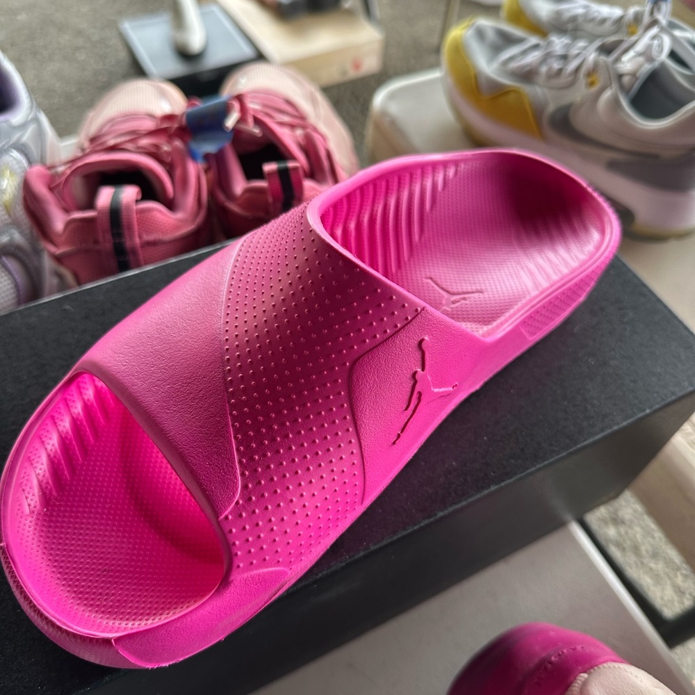 Women's Jordan’s Pink Slide Sandals